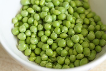 récolte petits pois