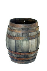 Fototapeta premium old wooden barrel