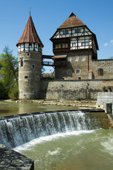 Zollernschloß in Balingen, Baden-Württemberg