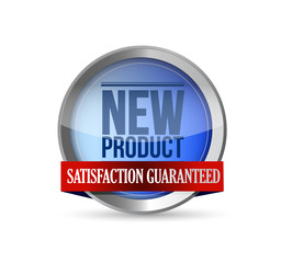 new product sign shield illustration design