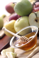 Honey and apples