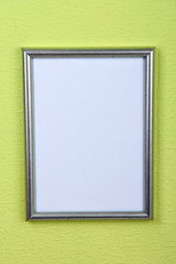 Fototapeta premium Photo frame on wall background