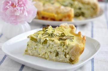 Zucchini Crostata Quiche