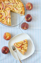 Pfirsich Kuchen