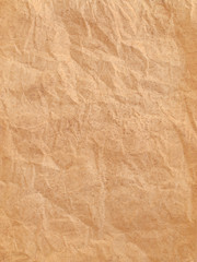 texture of crumpled packaging paper