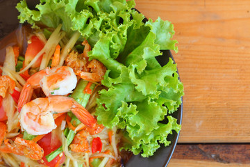 Papaya salad