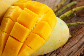 Ripe mango.