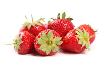 A few Strawberries