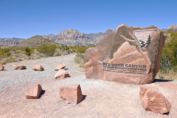 Visiting the Red Rock Canyon Nevada.
