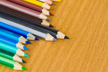 Obraz premium colored pencils