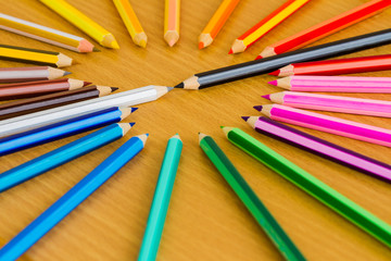 Obraz premium colored pencils