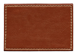Leather label