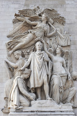 Arc de Triomphe, Le Triomphe de 1810 sculpture