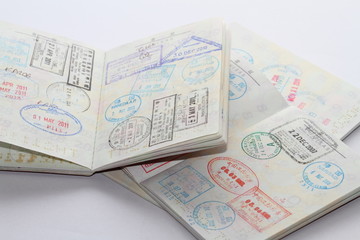 パスポートの査証