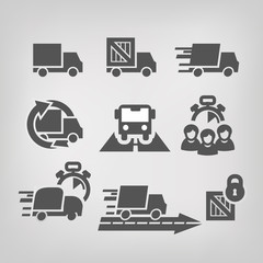 Delivery. Vector illustration