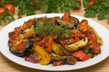 Roasted vegetables