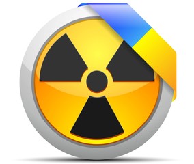 Fototapeta premium Radiation in Ukraine