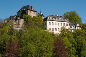 Fototapeta na wymiar Schloss Blankenheim