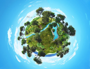 small green planet © adimas