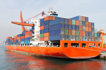 Fototapeta premium Container Ship