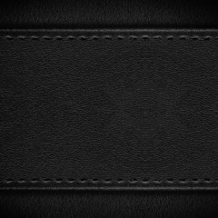 black leather background