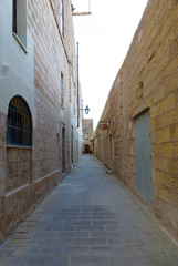 Fototapeta na wymiar Maltański architektura w Rabacie (Victoria)