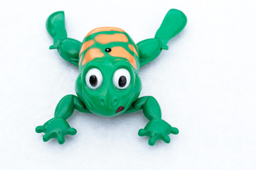Der Plastik Frosch