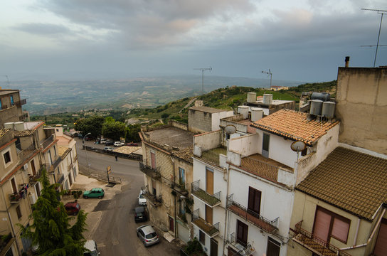 Mountain town - Caltabellotta, Sicily, Italy