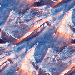 sunlight blue sea seamless texture watercolor wallpaper backgrou