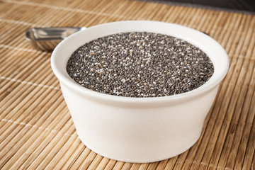 Dish of Chia Seeds