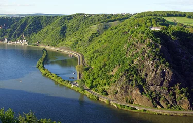 Loreley Felsen am Rhein - Mittelrheintal - Germany © DOC RABE Media