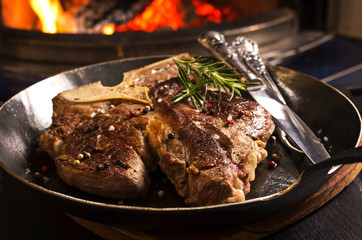 t-bone steak