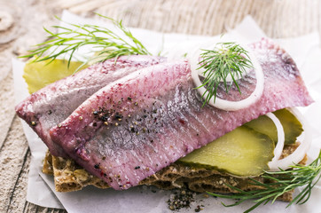 Herring eingelegt
