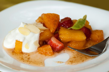Exotic fruit salad