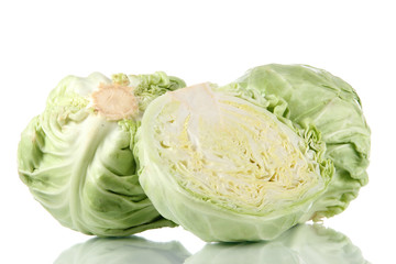 Fototapeta premium Cabbage isolated on white