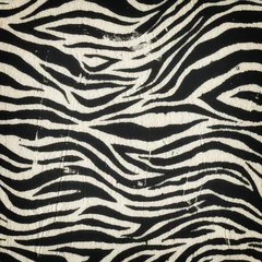 Tuinposter Vintage zebra seamless pattern © marchello74