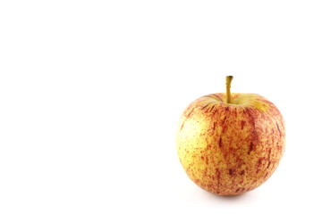 Red apple isolated on white