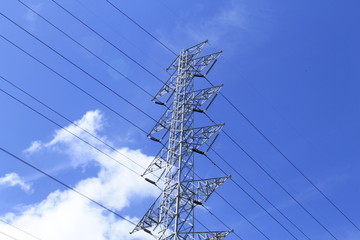 Electrical high-voltage metal pillar