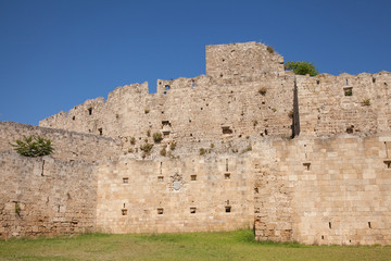 Altstadtmauer von Rhodos, Griechenland