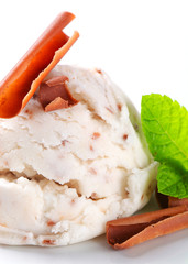 Stracciatella ice cream