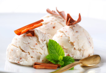 Stracciatella ice cream