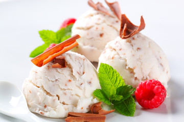 Stracciatella ice cream