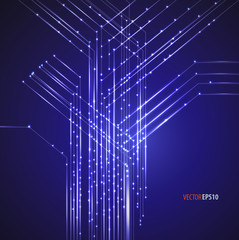 Obraz premium Digital network Abstract background