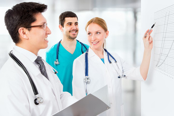 Fototapeta premium Group of doctors