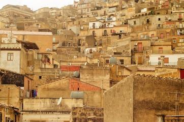 Mountain town - Caltabellotta, Sicily, Italy