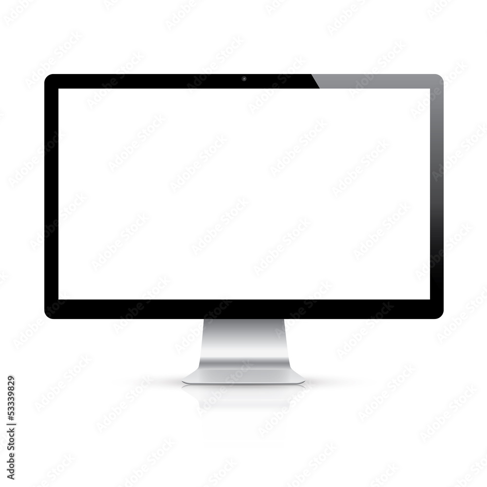 Leinwandbilder highly detailed responsive computer display vector