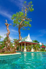 Tropical holidays scenery of Thailand