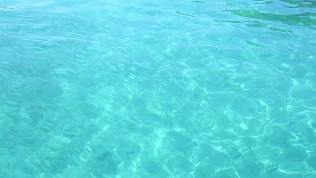 Ozean - Video - leerer Hintergrund in t&uuml;rkis