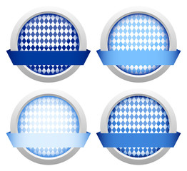 4 Buttons Banner Octoberfest