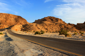 Road in the desert